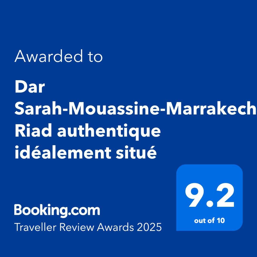 Dar Sarah-Mouassine-Marrakech, Riad Authentique Idealement Situe Marrakesh Luaran gambar